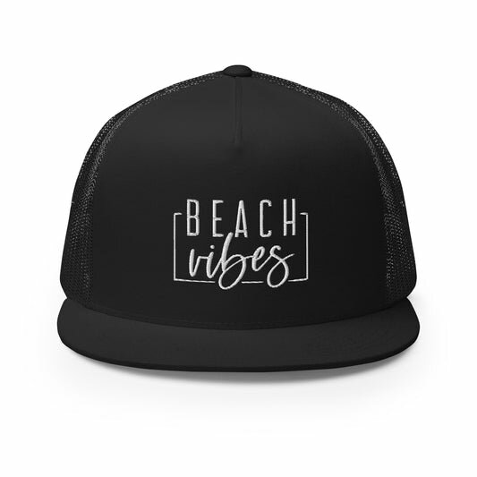 Beach Vibes Graphic Trucker Hat