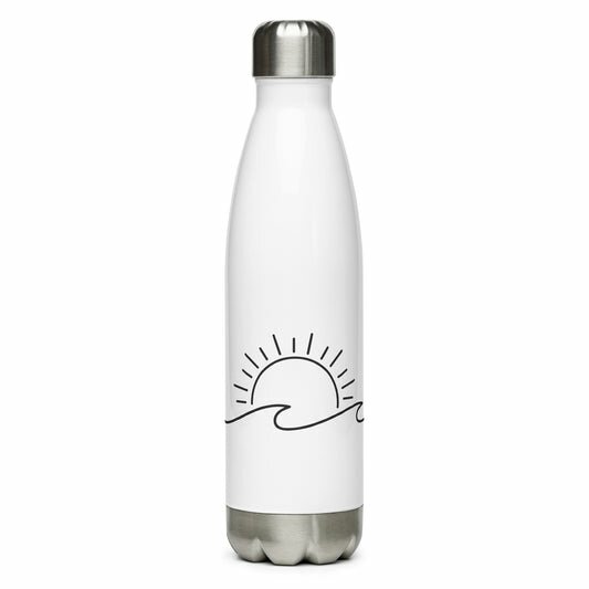 Ocean Wave Stainless Steel Water Bottle 17 oz