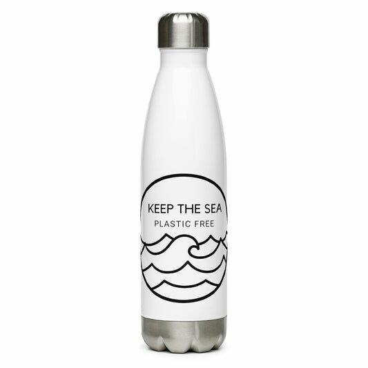 Keep The Sea Plastic Free Stainless Steel Water Bottle 17 oz